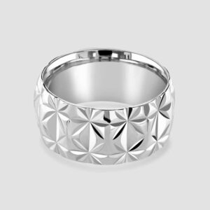Diamond milled wide band