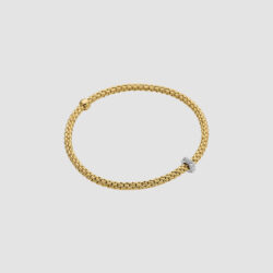 18ct yellow gold Prima Flex’it bracelet