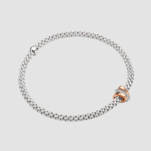 18ct White Gold Flex’it Prima 0.10ct Diamond bracelet