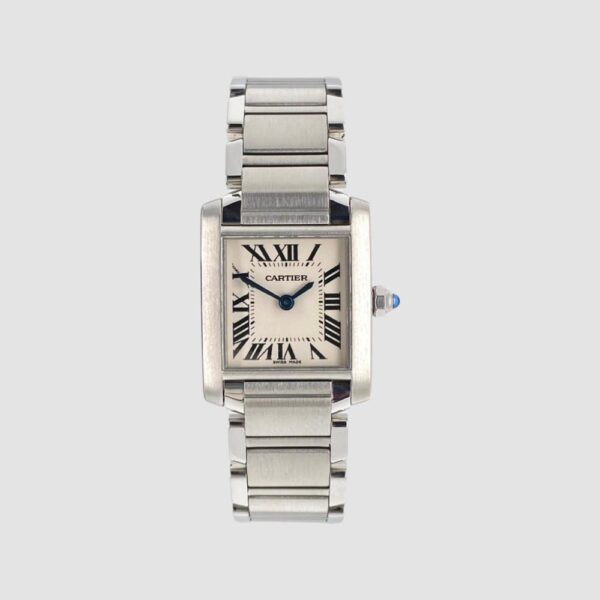 Cartier Tank Francaise, small size, steel